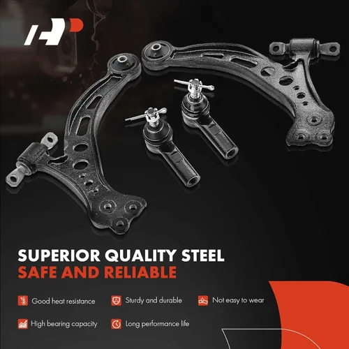 Vista 4 de A-Premium Juego de 12, brazo de control inferior, rótula inferior, extremo de barra de acoplamiento exterior interior, barra estabilizadora