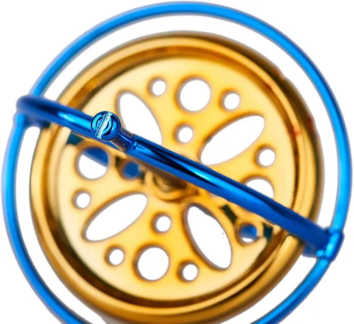 Vista 5 de Joytech Giroscopio de precisión Metal Anti-gravedad Spinning Top Balance Toy y 4.13 '' (4.134 in) Diámetro Spinning Top Base AG002-DZ06