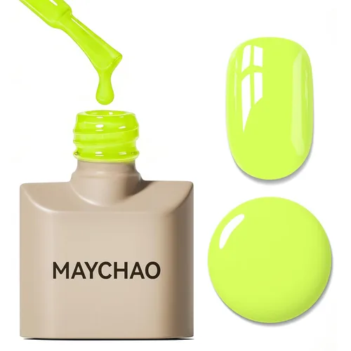 Vista 123 de MAYCHAO 15ml Esmalte de uñas en gel, color blanco antiguo, 1 pieza, esmalte de uñas en gel blanco antiguo y verde, esmalte de uñas que se absorbe