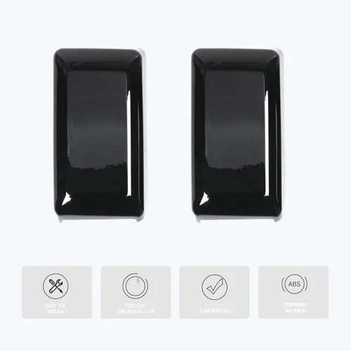 Vista 7 de Cubierta de bisagra de la puerta trasera superior de cristal para puerta trasera de puerta elevadora para accesorios Ford Bronco 2021 2022 2023 2024
