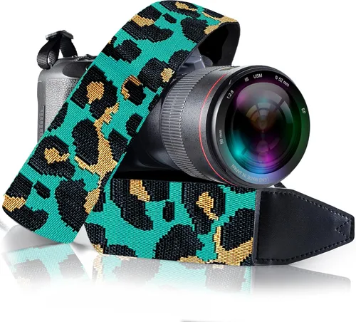 Vista 67 de Art Tribute Camera Strap for All DSLR and Mirrorless Cameras. Add Your Name Or Initials Make It a Personalized Gift