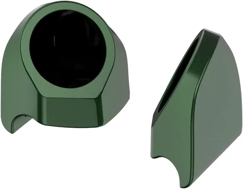 Vista 688 de Advanblack Alpine Green Tour Pack - Paquete de altavoces de 6.5 pulgadas, carcasa de audio trasera, color a juego, ajuste Harley King Tour Pack