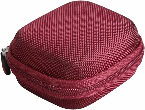 Vista 4 de Hermitshell Funda de viaje para Skullcandy Indy True Wireless in-Ear Earbud (solo casa) (rojo)