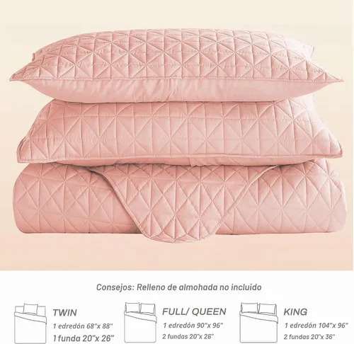 Vista 6 de Exclusivo Mezcla - Juego de edredón con fundas de almohada, como colcha/manta/funda de cama (tejido de cesta) – Suave, ligero, reversible e