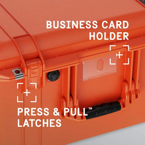 Vista 5 de Pelican Air 1607 Case No Foam - Silver