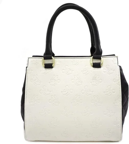 Vista 2 de Loungefly Disney Mickey Minnie Mouse - Bolso de mano de piel sintética