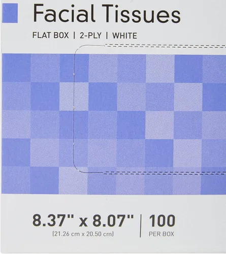 Vista 7 de McKesson Cajas de pañuelos faciales [100 unidades] tejido, 2 capas