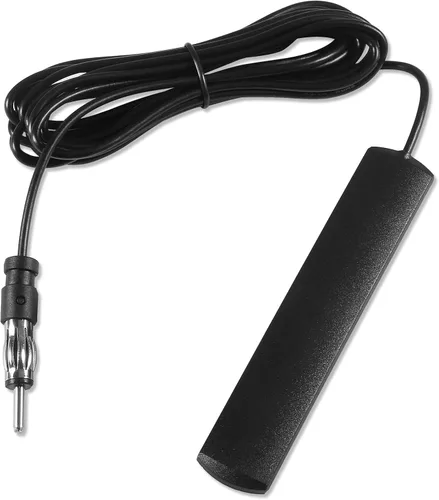 Antena de coche FM AM Antena de radio de montaje adhesivo Antena de parche oculto para vehículo, camión, SUV, estéreo en unidad principal de