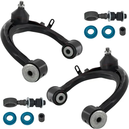 Vista 72 de Detroit Axle - Kit de 4 brazos de control de extremo delantero para Dodge Dart 13-16, Chrysler 200 15-17, 2 brazos de control inferiores, 2 extremos
