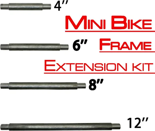 Vista 5 de JMCHstore Kit de extensión de marco de mini bicicleta 7/8 para Azusa Baja Doodle Bug DB30 (Blitz, Dirt Bug , Racer) 97 cc, kit de estiramiento