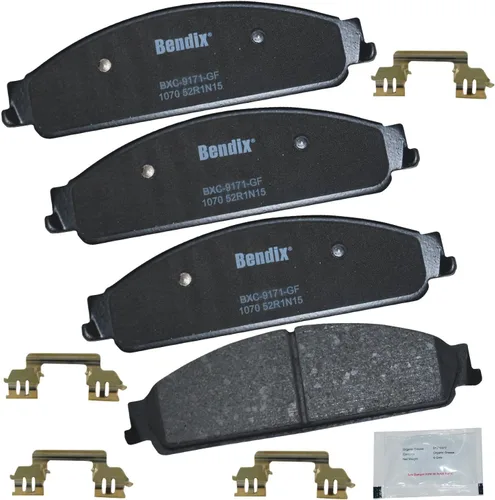 Vista 141 de Bendix Pastillas de freno delanteras de cerámica Priority1 CFC465AK2 para Acura EL 2005-1997, Honda Civic 2011-1996, Insight 2014-2010