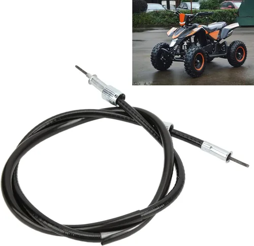 Vista 9 de EVGATSAUTO Cable del velocímetro, cable del velocímetro de 39 pulgadas para scooters chinos, ciclomotores, ATV karts