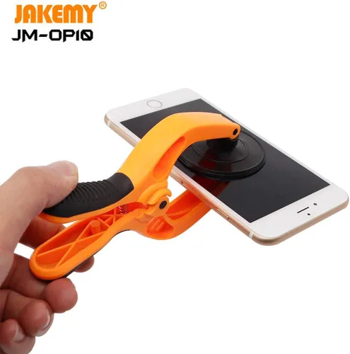 Vista 5 de Herramienta de extracción de ventosa para reparación de pantalla de teléfono: Pilers de apertura de ventosa extra grandes para Mac, Pad - Kit