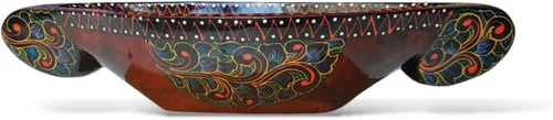 Vista 2 de Rainforest Radiance - Cuenco decorativo, audaz, orgánico y absolutamente único, trae a casa el espíritu de la selva