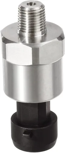 Vista 3 de AUTEX Transductor de presión de 100 psi, sensor de presión de 0-100 psi, transmisor de presión de aceite de 1/8" -27 NPT de acero inoxidable 316