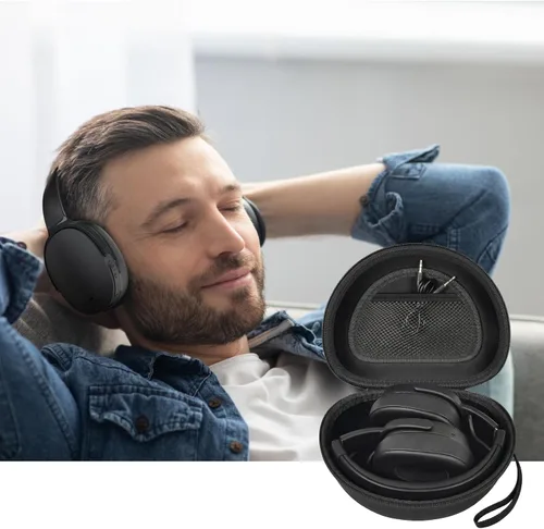 Vista 6 de Skullcandy Crusher/Hesh/Evo, auriculares inalámbricos Bluetooth para JLab JBuds Lux ANC, para auriculares TOZO HT3/HT2 y más auriculares plegables