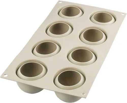 Silikomart Molde de silicona Dolce Tartufo, gris