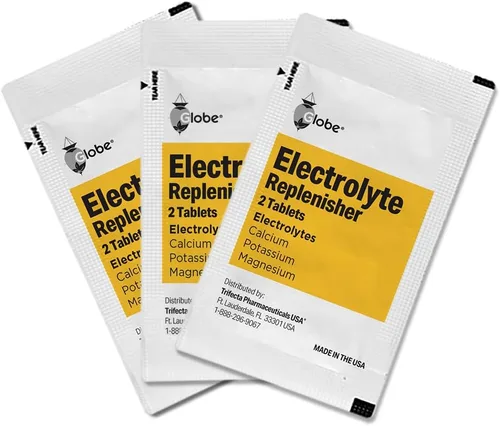 Vista 2 de Globe Tabletas de repuesto de electrolitos para rehidratación, recuperación de ejercicios, atletas jóvenes y adultos, senderismo, campamento