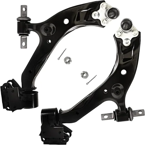 Vista 89 de Detroit Axle - 2 brazos de control delanteros para Volvo S60 V70 01-07, juego de 2 brazos de control inferiores 2001 2002 2003 2004 2005 2006 2007
