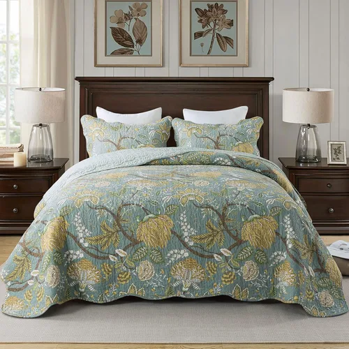 Vista 10 de Travan Juegos de Edredón de 2 Piezas Twin con Sham, Ropa de Cama de Gran Tamaño, Colcha Reversible, Juego de Cubrecama Suave, Tamaño Twin