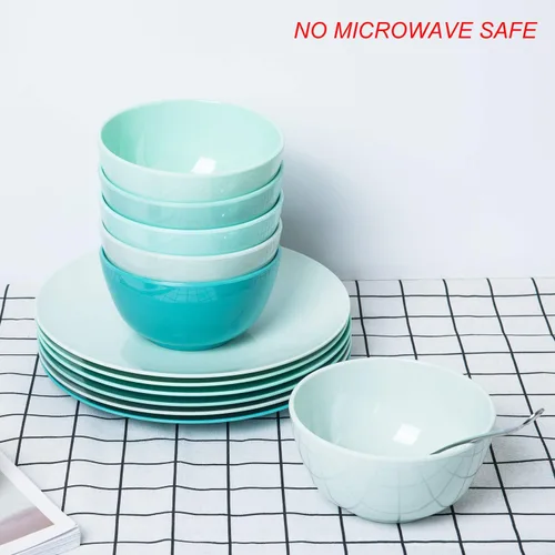 Vista 5 de KX-WARE Juego de cuencos de melamina de 28 onzas, 6 pulgadas, 100% melamina para cereales, sopa/ensalada, juego de 6 en colores surtidos