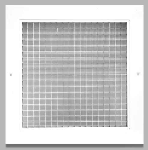 Vista 57 de HVAC Premium Rejilla de aire de retorno Eggcrate con núcleo cúbico de 6 x 6 pulgadas, aluminio a prueba de óxido, cubierta de conducto