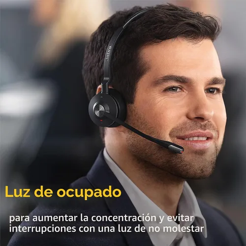 Vista 4 de Jabra Engage 75 audífonos inalámbricos profesionales, de comunicaciones unificadas