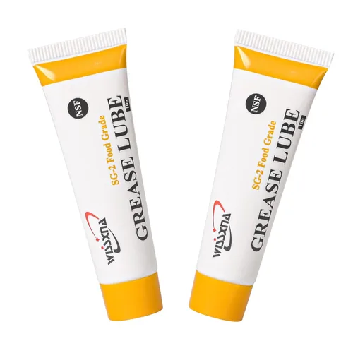 Grasa de silicona, lubricante sanitario de grado alimenticio, lubricante para máquinas, previene que las válvulas y juntas tóricas se peguen, tubo