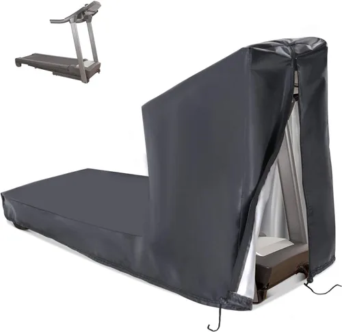 Treadmill Cover for Non-Folding Home Treadmill with Zipper and Drawstring