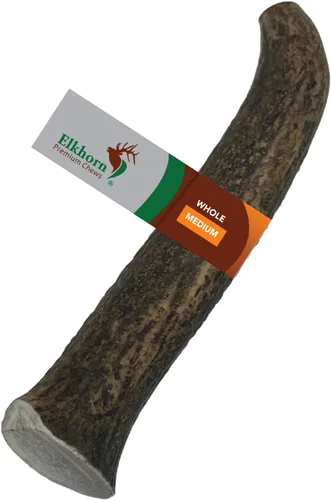Vista 13 de Elkhorn Premium Chews - Paquete individual pequeño (para perros y cachorros de 10 a 30 libras) asta de alce de grado premium para perros (1 pieza)