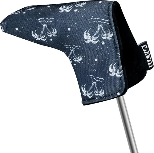 Vista 10 de VIXYN Cubierta para putter Blade – Fundas para putter de golf de primera calidad – Cubiertas magnéticas con forro polar