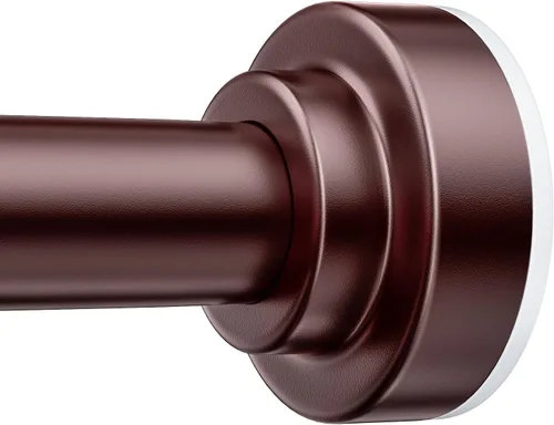 Vista 9 de TEECK Barra de cortina de ducha ajustable de 27 a 76 pulgadas, barra de cortina de tensión de resorte, nunca se oxida, barra de cortina de ducha