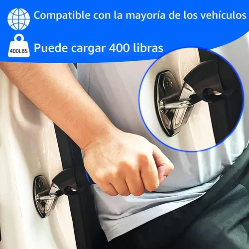 Vista 5 de Mango de puerta de coche KOUNATSURI para ancianos, asa de asistencia de vehículo, mango multifunción, barra de cierre de puerta de coche