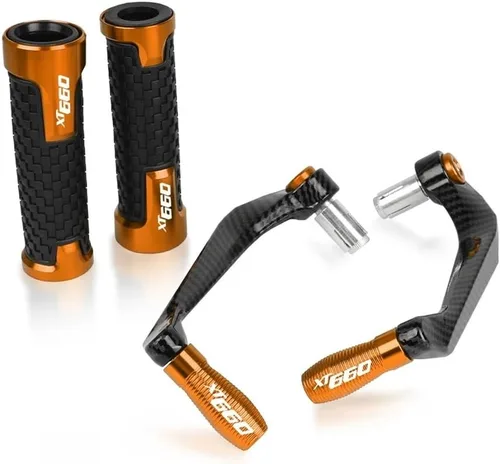 Vista 12 de Motorcycle Handguards, for Y&amaha XT660 XT 660 XT660 X R 2004 2017 Motorcycle Handlebar Grips Guard Brake Clutch Levers Antiskid Handle Grips Handle