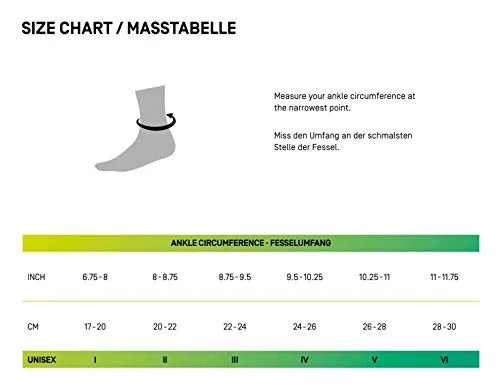 Vista 7 de CEP Manga de tobillo ortho, negrogris, unisex V