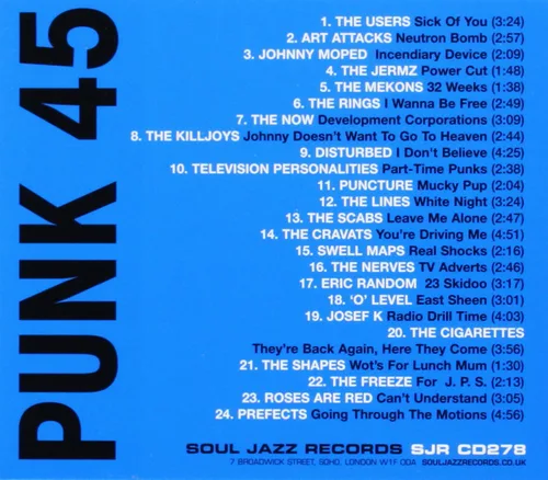 Vista 2 de Punk 45 Vol. 2 Underground Punk in UK 1977-1981