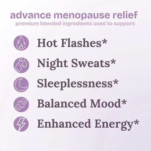 Vista 8 de Suplemento completo para la menopausia para mujeres, apoya el equilibrio hormonal, sofocos, sudores nocturnos y estado de ánimo, con DIM, cohosh