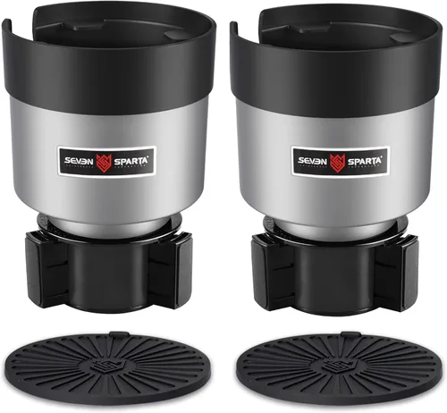 Vista 10 de SEVEN SPARTA - 2 organizadores de portavasos para automóvil con base ajustable, para Hydro Flasks de 32/40 onzas, Yeti Ramblers de 20/26/30 onzas