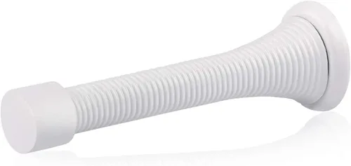 Vista 17 de HOMOTEK - Paquete de 30 tapones de puerta con parachoques de goma de 3-1/8 pulgadas, resorte flexible, resistente para puerta, parachoques de puerta