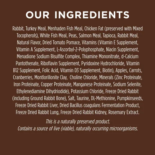 Vista 7 de Instinct Original - Alimento seco para gatos, Rabbit
