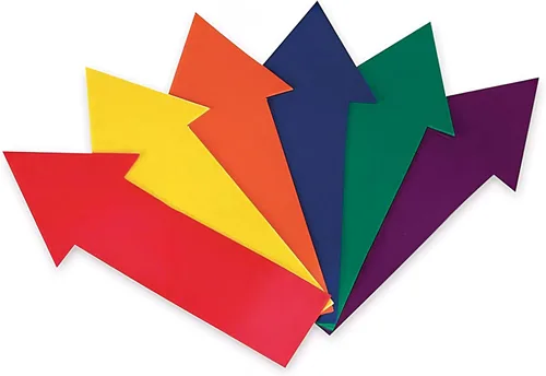 Vista 9 de GSi Spot Markers Non-Toxic Non-Slip for Kids Education and Preschool Classroom Kindergarten Learning Activity with Hand feet and Arrow Markers