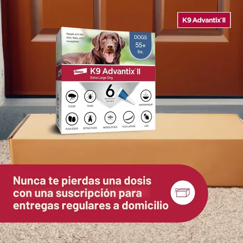 Vista 8 de K9 Advantix II - Tratamiento y prevención de pulgas, garrapatas y mosquitos recomendado por veterinarios, para perros extragrandes de más de 55