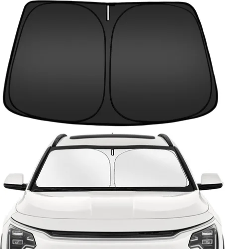 Vista 122 de ARISMOTOR Parasol para parabrisas para BMW X3 2018-2025, ajuste personalizado plegable, protector de parasol y visera solar para ventana delantera