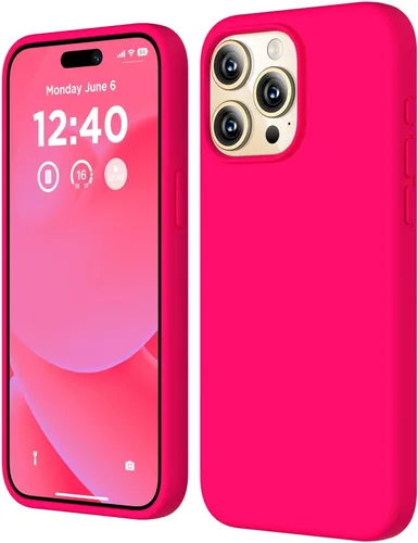 Vista 20 de Compatible con iPhone 15 Pro Max Case, Funda de Silicona Líquida, Funda Protectora de Cuerpo Completo a Prueba de Golpes Delgada y Fina
