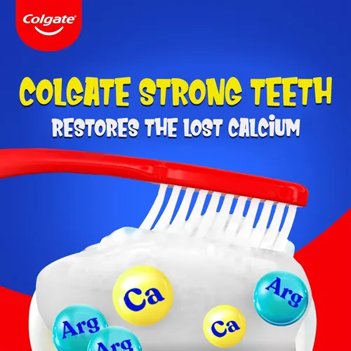 Vista 6 de Colgate Pasta de dientes con flúor de protección contra la caries para niños, paquete de 6, sabor a fruta burbuja, pasta de dientes para niños