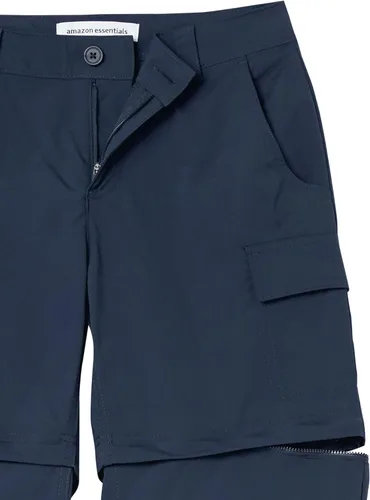 Vista 5 de Tienda Essentials Pantalones de senderismo al aire libre con cremallera tejida elástica para mujer