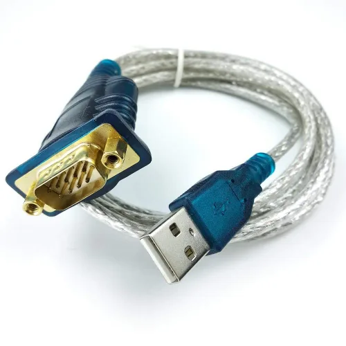 Cable convertidor adaptador serie macho USB a RS232 DB9 UC232A (5 pies)