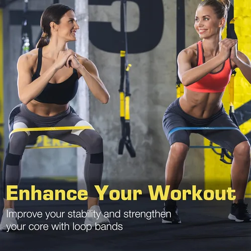 Vista 6 de ProBody Pilates Juego de anillos con anillo de círculo mágico de 14 pulgadas, pelota de ejercicio de 9 pulgadas, 5 bandas de resistencia, bomba