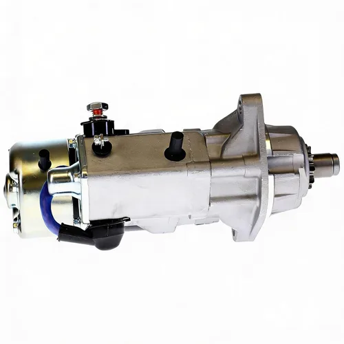 Vista 5 de RAREELECTRICAL Nuevo motor de arranque de 12 voltios y 10 dientes 2.7Kw compatible con Yale Lift Truck Carretilla elevadora Gdp135 Gdp155