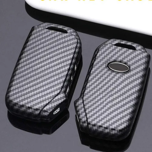 Vista 4 de ontto - Carcasa portallaves de automóvil inteligente, de metal, para prevenir arañazos, apta para Kia